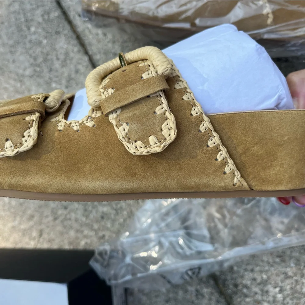 Brand New Condition!!! Marc Fisher Solea Footbed Sandal 6.5 NEW in BOX - Picture 3 of 9